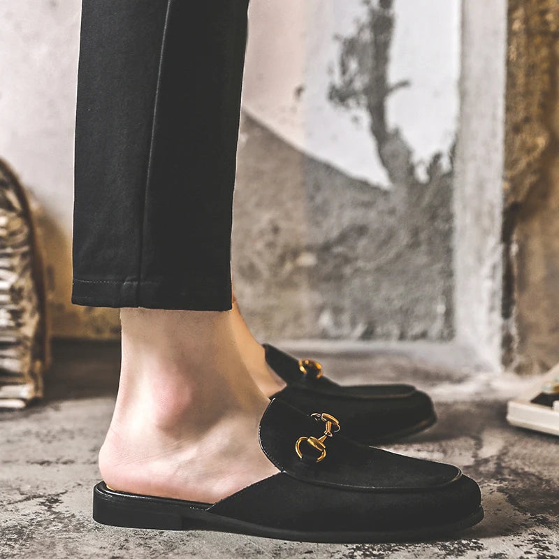 Fashionable Waterproof Trendy Flats Men's Shoes 2025 Summer New Lazy Woman's Footwear Outer Wear Кросовки Для Подростков