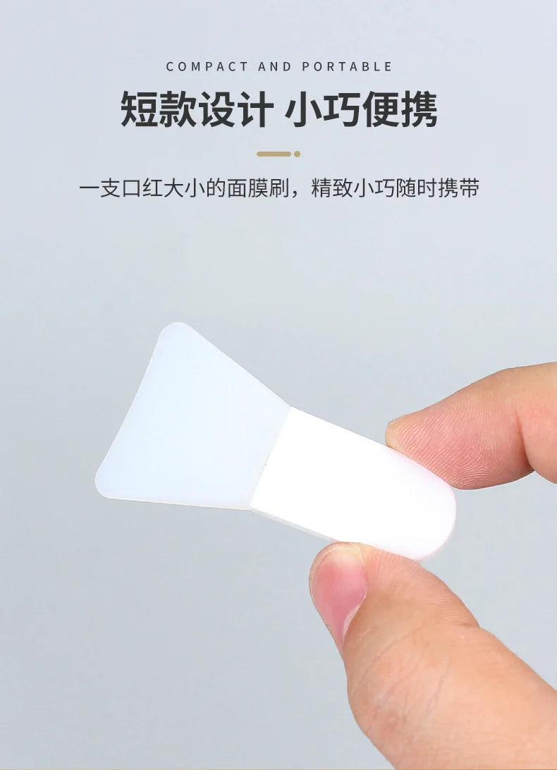 Mask Applicator Brush Soft Silicone Brush, Mini Makeup Spatula Facial Beauty Tool Set, Facial Mud, Makeup Mask Brush