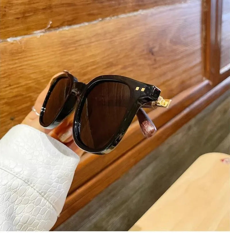New Men Vintage Wooden Frame Sunglasses Classic Men's Sunglasses Polarized UV Protection Driving Eyewear Outdoor Shades Goggles