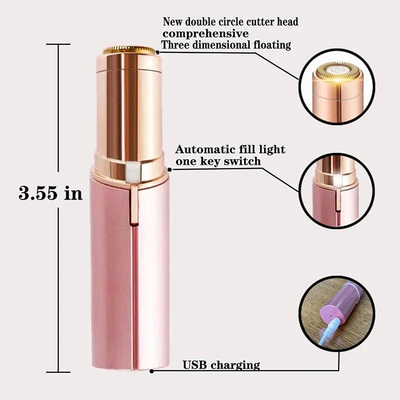 Women's Hair Removal Machine Shaver, USB Rechargeable Washable Electric Shaver, Electric Epilator For Personal Care