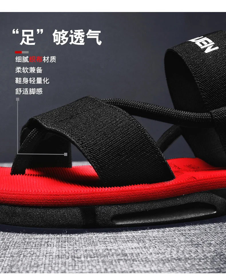 High Quality Brand Men sandals Summer Beach Flip Flops Men Fashion Breathable Casual Beach Men sandals Summer Outdoor