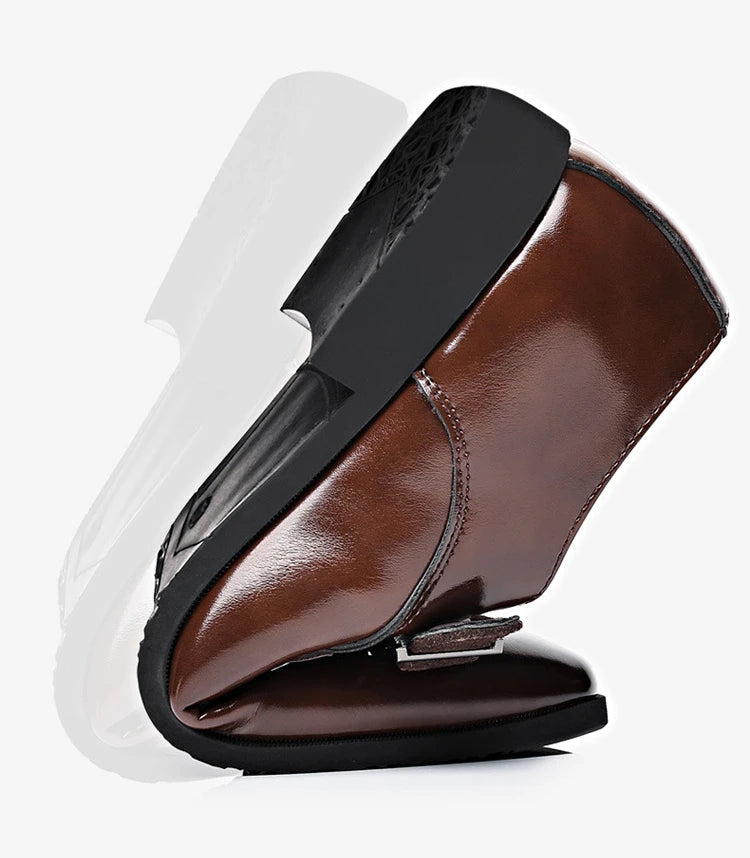 Luxury Dress Shoes for Men designer Business Men Oxford Shoes British Style Pointed Wedding Formal Shoes New Men Fashion Loafers