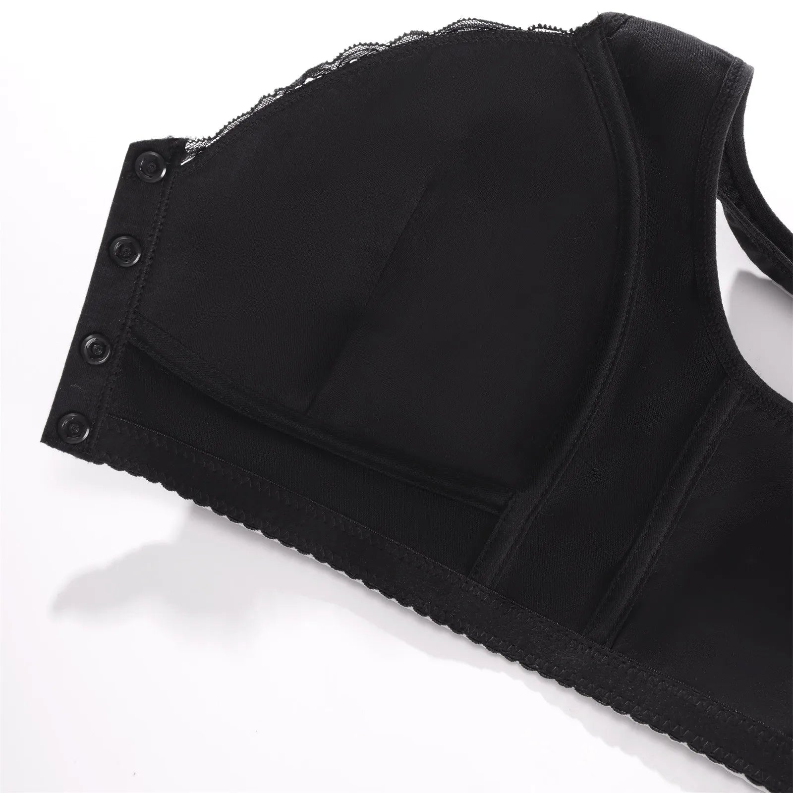 Wireless Bras For Women Plus Size Push Up Bralettes No Underwire Bra Front Closure Wirefree Bustier Tops Soft Comfort Underwear