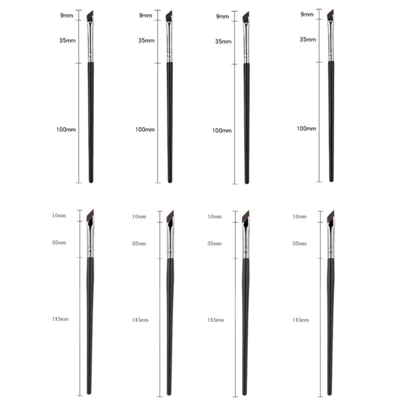 Upgrade Blade Eyeliner Brush Ultra Thin Fine Angle Flat Eyebrow Brush Liner Brow Place Makeup Brush Precise Detail Brush