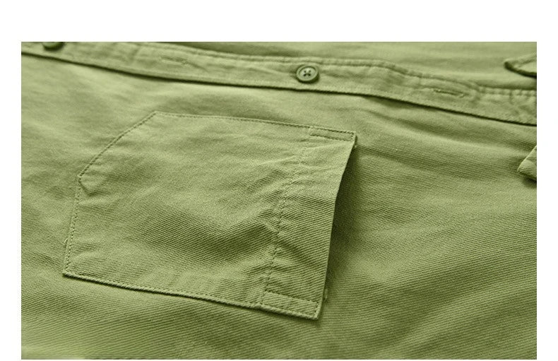 Basic Men's Long-Sleeve Cotton Shirt - Casual and Versatile Spring Style 100% Cotton Solid Color Casual Shirt