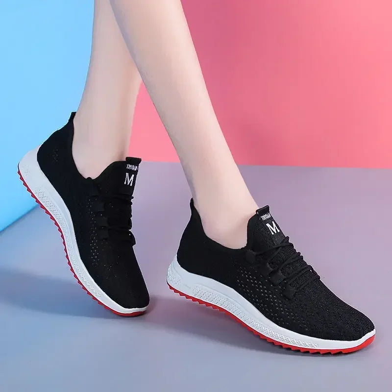 Basket Femme 2025 Hot Sale Summer Women's Vulcanize Shoes Sneakers Young Lady All Match White Black Footwears Zapatos De Mujer