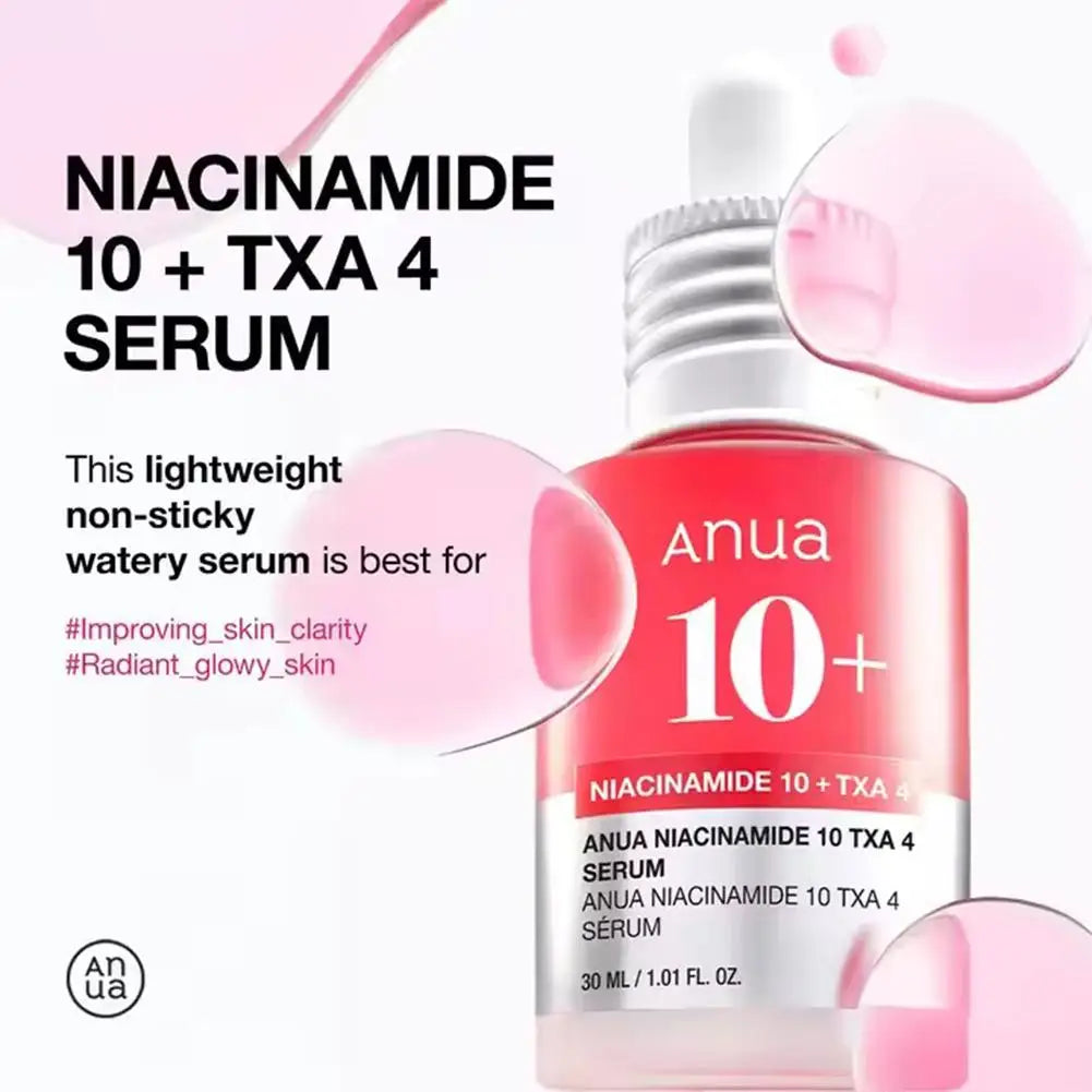 Anua Skin Care Sets Peach  Niacinamide Serum Niacinamide Hyaluronic Acid Serum 30ml Korean Original Skincare Products