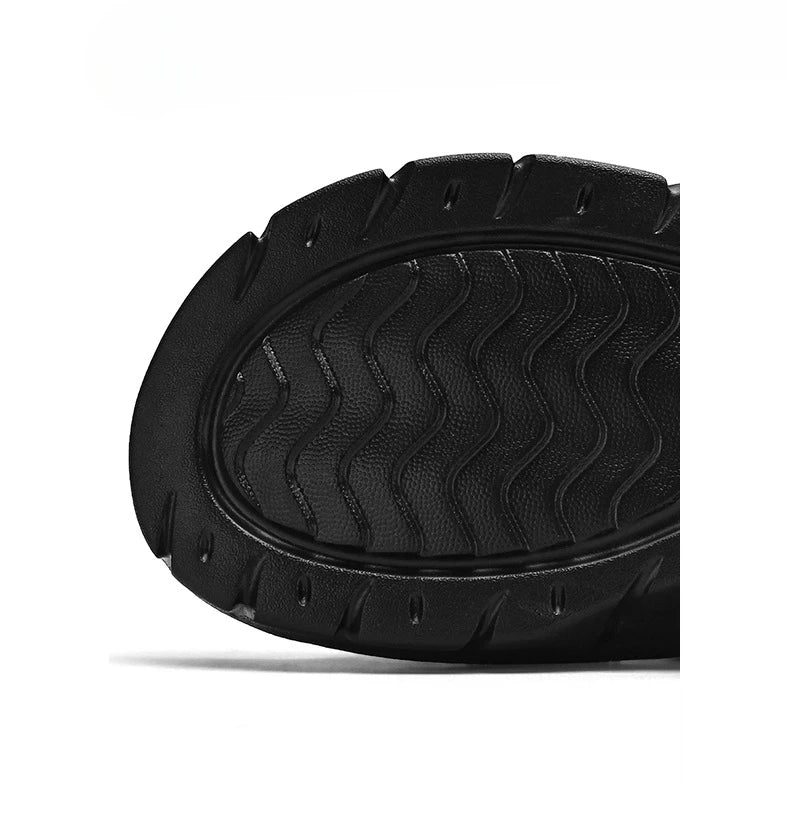 New Men's EVA Platform Massage Slippers Home Mute Anti-slip Slides Outdoor Beach Casual Sandal Shoes for Men Sandalias De Hombre