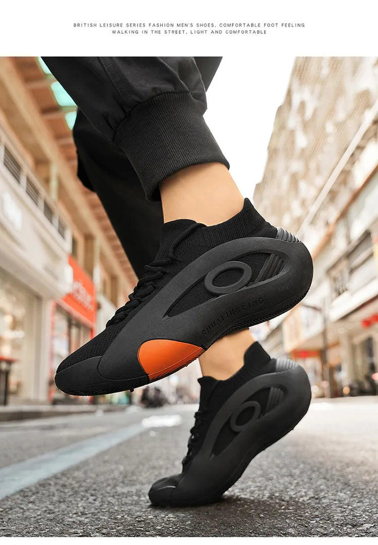 2025 Stylish Mens Mesh Shoes Comfortable Breathable Men's Casual Shoes New Men's Slip-On Sneakers Male Flats Zapatillas Hombre