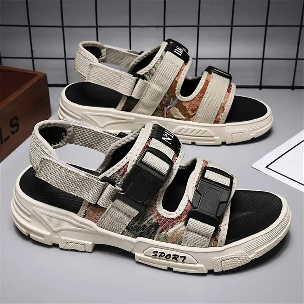 Open From The Back Light Men Shoes Summer Chinese Slippers Barefoot Sandal Sneakers Sport Low Prices Bascket Brand Name
