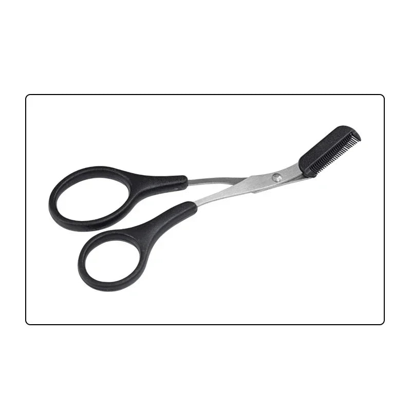 Eyebrow Trimmer Scissor Beauty Products for Women Eyebrow Scissors  with Comb Stainless Steel Makeup Tools Beauty Scissors