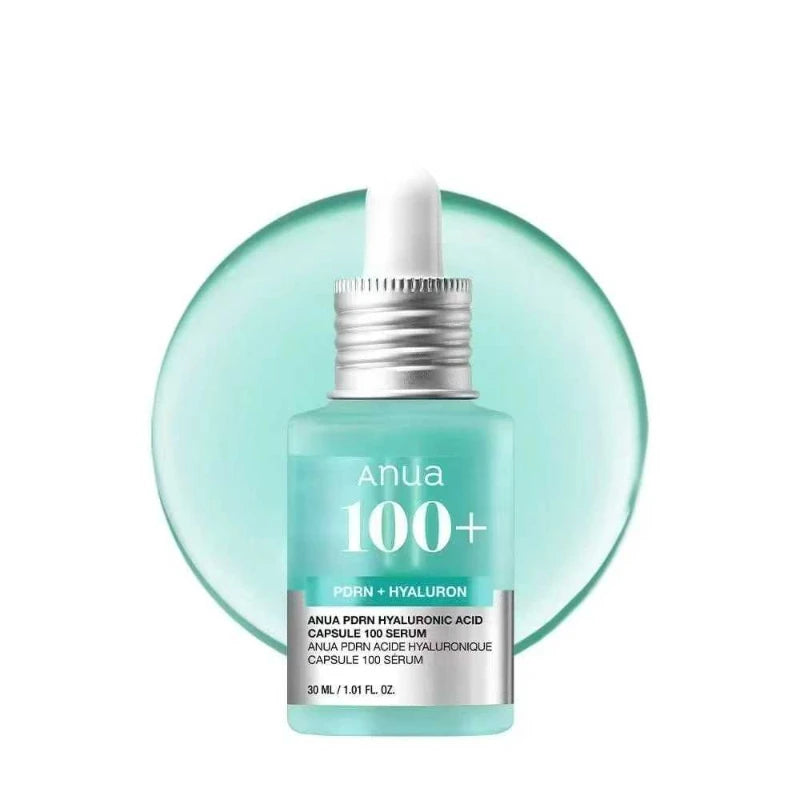 ANUA Skin Care Essence Hyaluronic Acid Capsule 100 Serum Blue Radiant Face Serum for Glass Skin Korean Skincare Products
