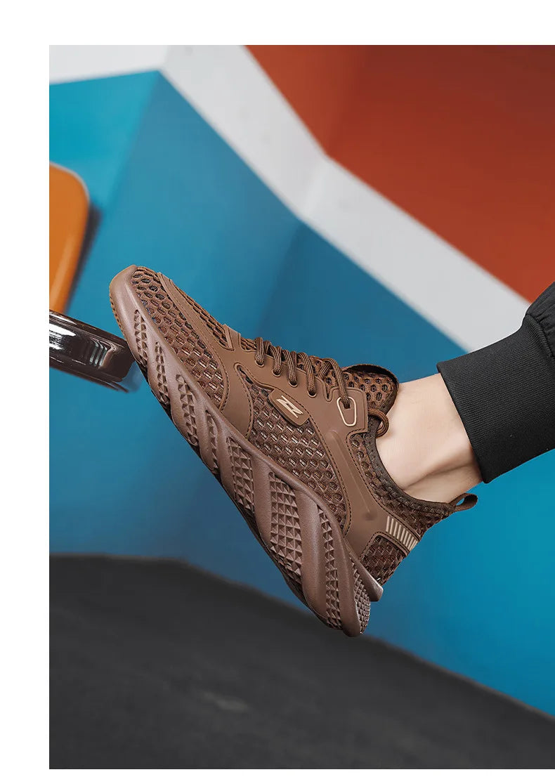 Casual Sneaker Men's Sandals Shoes for Men Soft and Comfortable Non-Slip Thick Bottom Wear-resistant Ventilate Flat Sandals