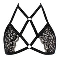 Sexy Lace Women's Bra Lingerie Fashion Push Up Female Bralette Top Adjustable No-Slip Female Bra Perspective Women Underwear