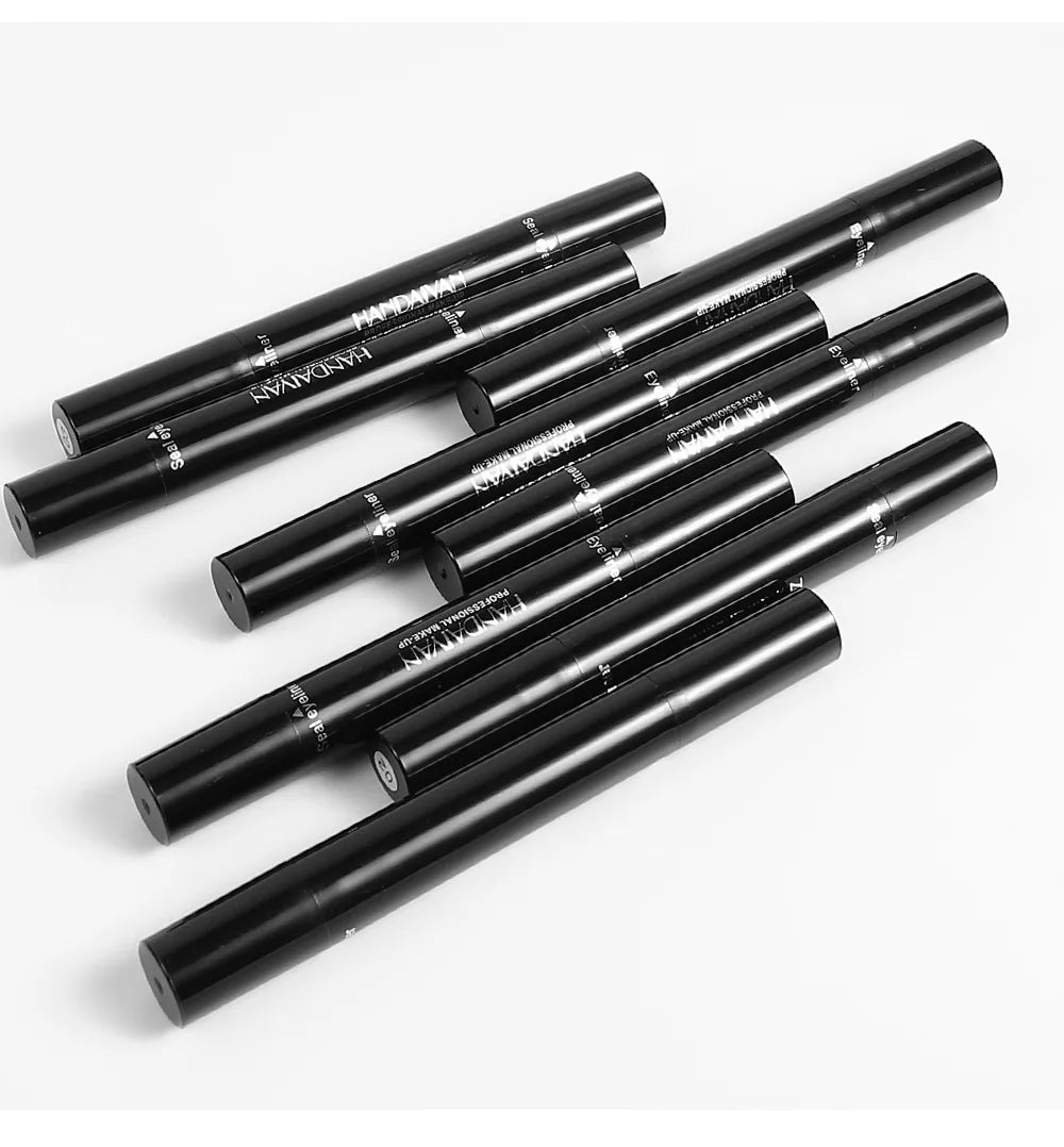 Long Lasting Triangle Liquid Eyeliner Stamp Waterproof Quick Dry No Smudging Eye Cosmetics Tool for Professional Makeup