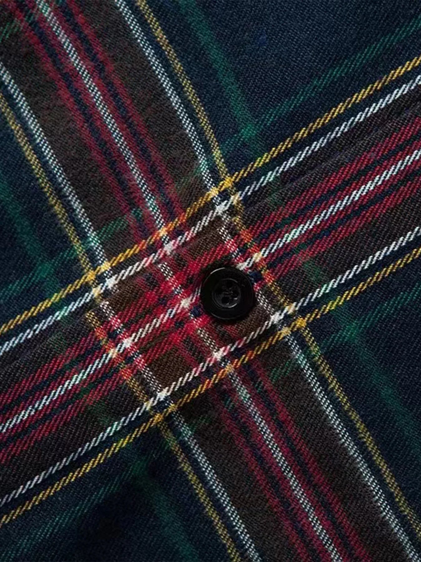 Men's Hong Kong-style plaid shirt, long sleeve, spring and autumn, stylish and high-end long-sleeve plaid shirt, trendy checkere