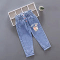 Girls Pants Kids Clothes Children Jeans Cowboy  Denim Pants Spring Autumn Fashion Clothing Streetwear Casual Harajuku