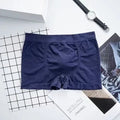 Fashion Mens Cotton Panties Elasticity Cotton BoxerShorts Man's Underwear Boxers Breathable U Convex Male Underpants Large Size