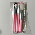 5Pcs Makeup Brushes Sets Portable Mini Cosmetic Brushes Kit Professional Eyeshadow Blush Loose Powder Brushes Beauty Tools