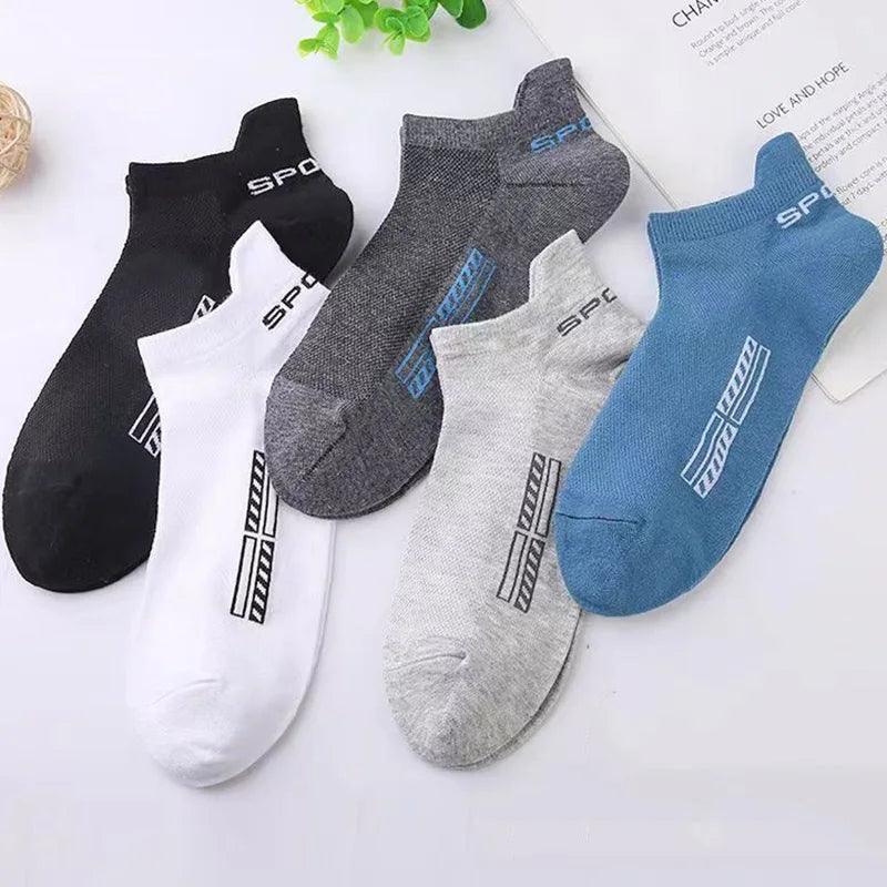 New Socks Men 3pairs/lot High Quality Summer Cotton Socks Breathable Soft Short Funny Ankle Sock Mens Meias Calcetines Size38-43