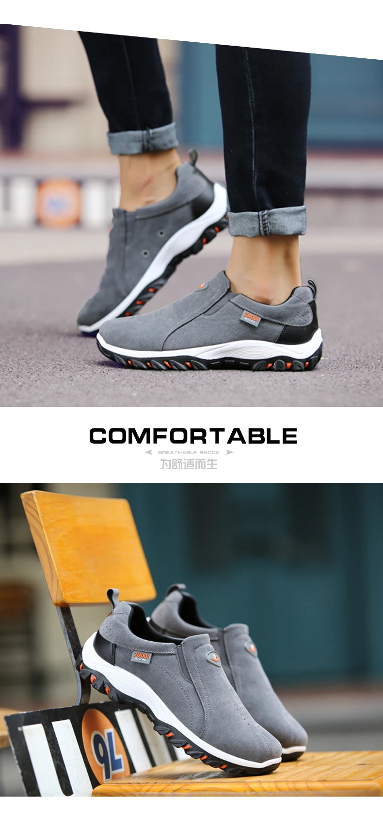 Men Hiking Shoes New Outdoor Casual Sneakers Comfortable Lightweight Shoes for Men Flats Large Sized 48 Walking Sneakers