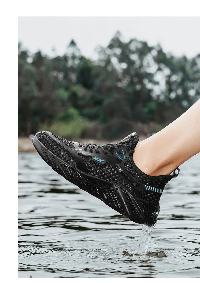 Casual Sneaker Men's Sandals Shoes for Men Soft and Comfortable Non-Slip Thick Bottom Wear-resistant Ventilate Flat Sandals