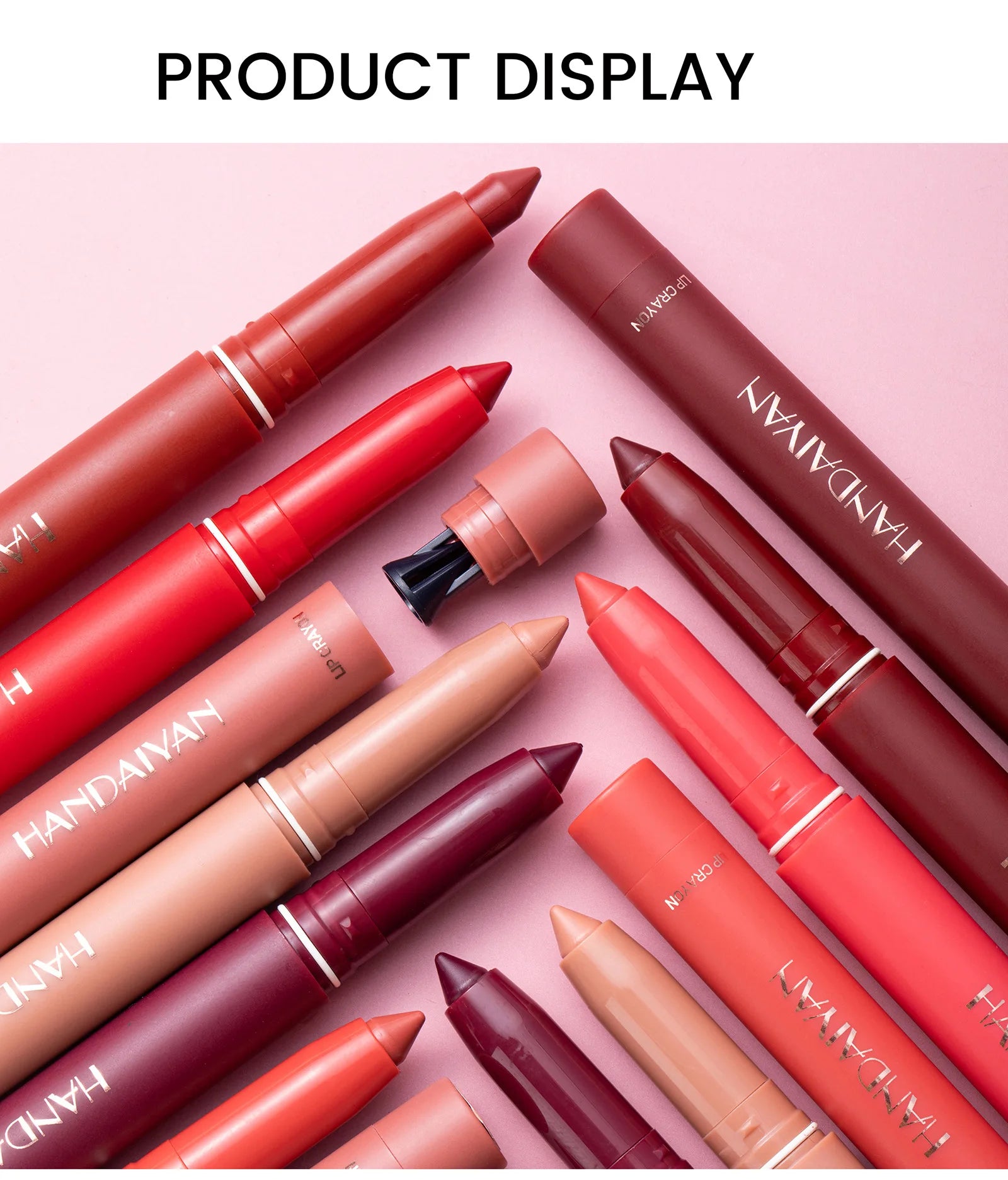 Waterproof Cherry Red Matte Lipstick Sexy Lipliner Pencil Plumping Stain Natural Nude Pink Lip Liner Outline Lips Contour Makeup