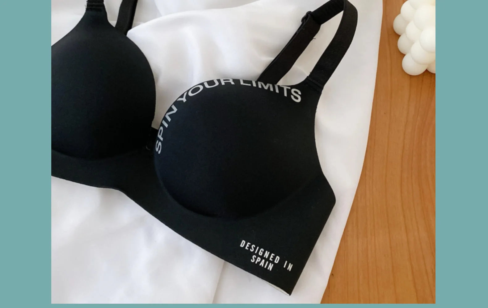 Women Print Seamless Bra Sexy Lingerie Floral Push Up Bras One-Piece Underwear 2024