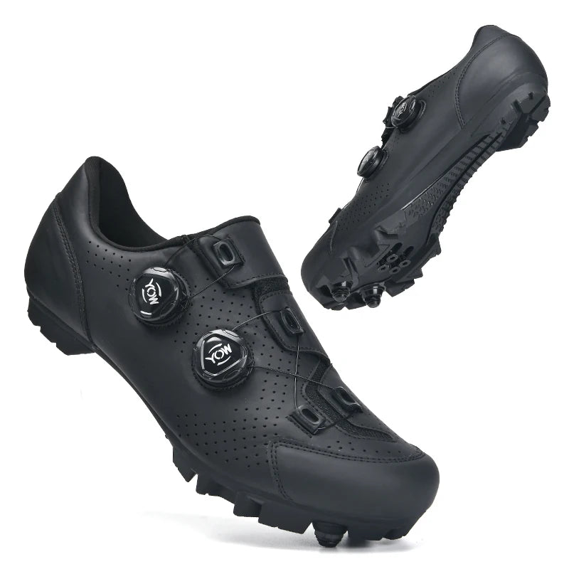 Cycling Sneaker MTB Men Sports Dirt Bike Shoes SPD Pedal Mountain Bicycle Footwear Speed Racing Man Flat Off Road Cycling Shoes