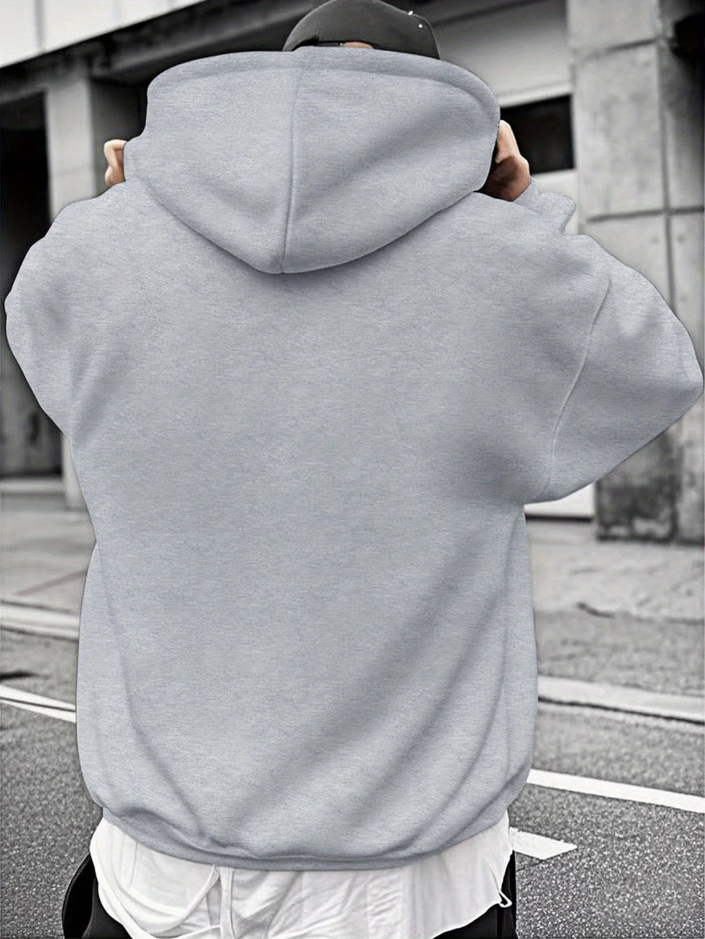 Man Hooded Sweatshirts All Season Daily Casual Sports Hoody Coats Home Outdoor Comfort Gym Fitness Hoodies Fashion Men's Clothes