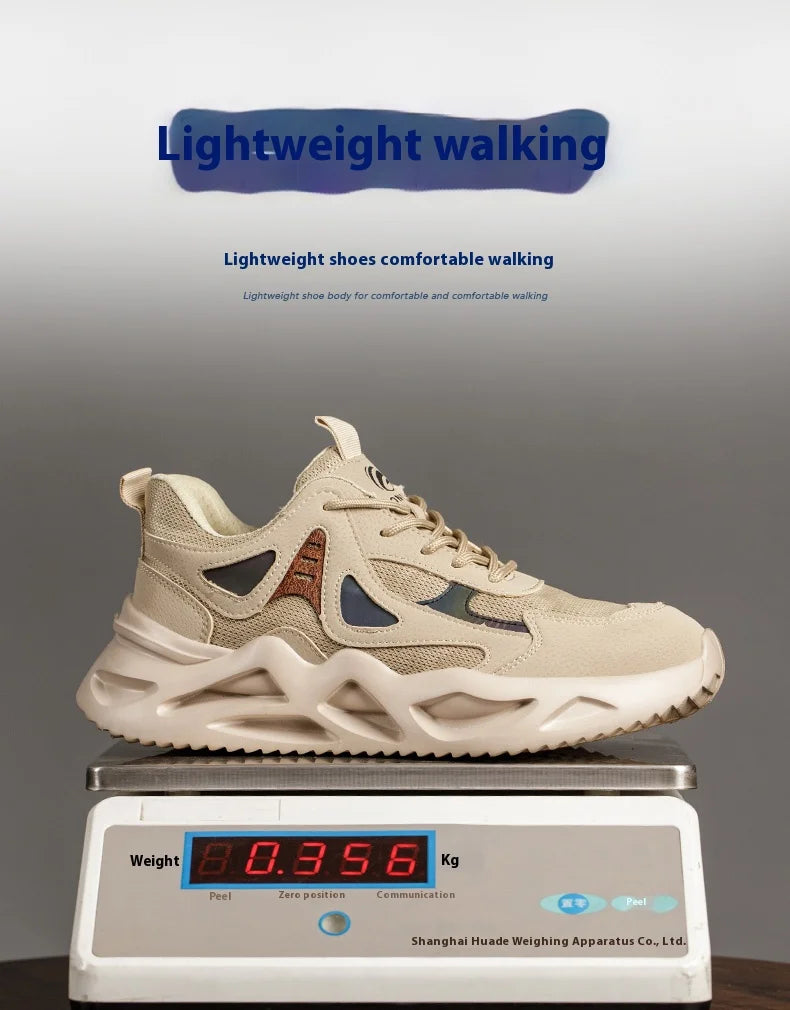 Lightweight Safety Shoes Men Women Work Shoes Steel Toe Cap Working Boots Sneakers Man Women Breathable Shoes Tactical Boots