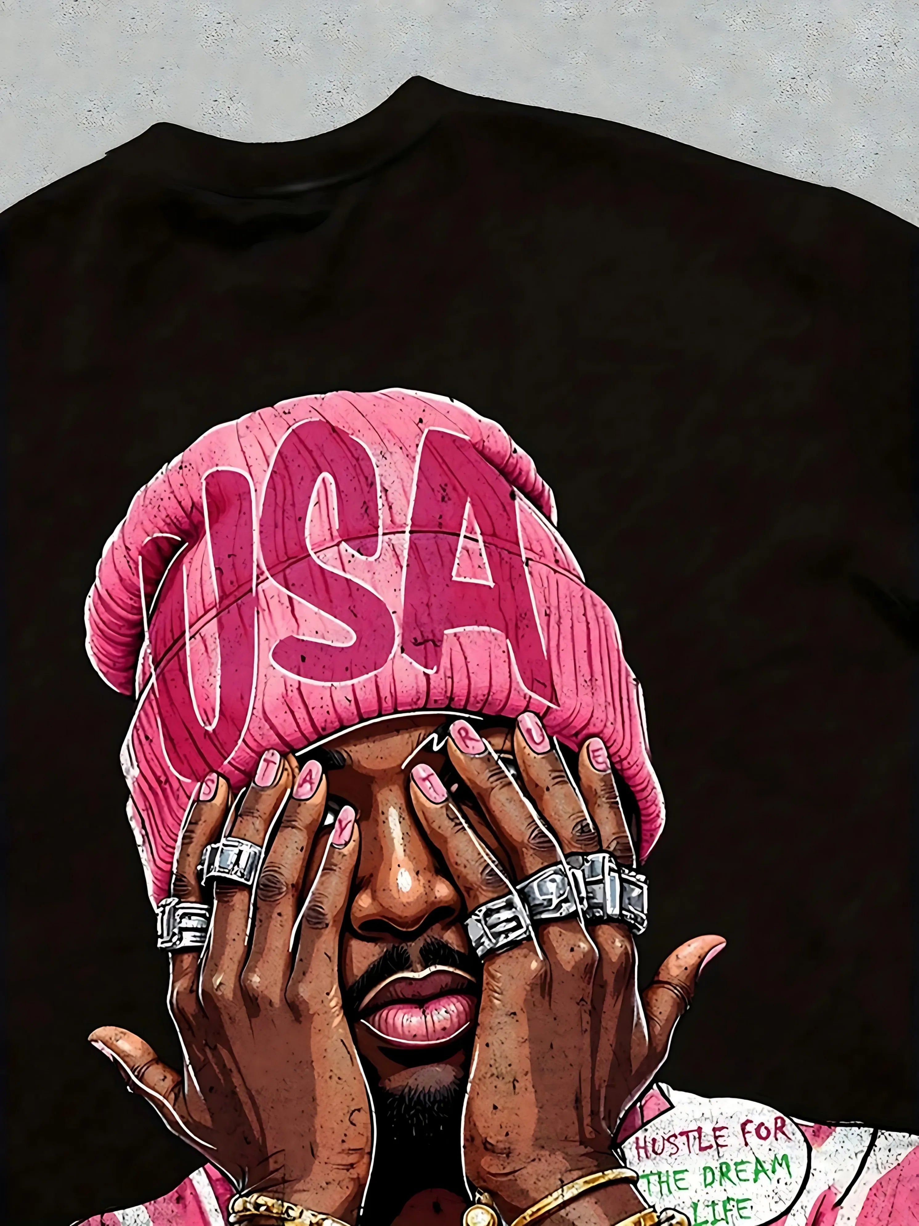 The new men's T-shirt for the summer of 2025 features a casual fashionable comfortable soft and breathable 3D pattern print