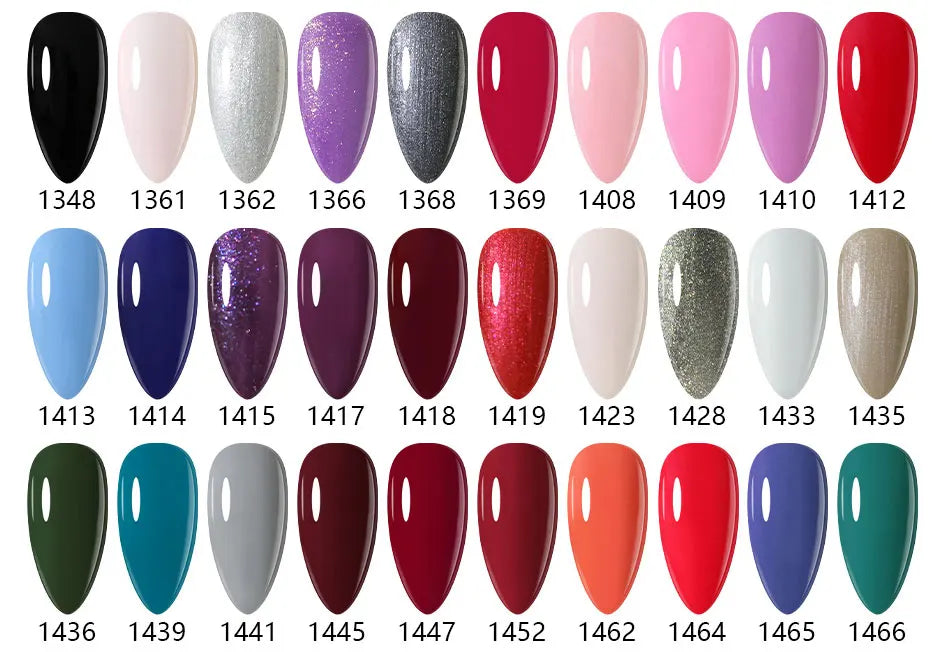 Clou Beaute 15ml Red Black White Green Neon Gel Nail Polish Base Top Coat Velvet Top 400 Colors Semi Permanent Gel Nail Varnish