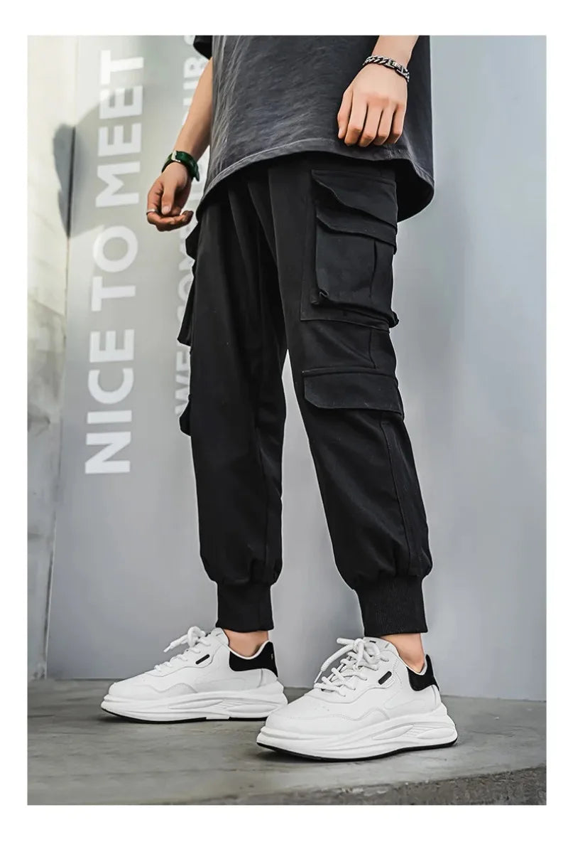 New Outdoor Casual Sports Shoes for Men Leather Fashion Non-slip Wear-resistant Four-season Men Shoes Student Trendy White Shoes