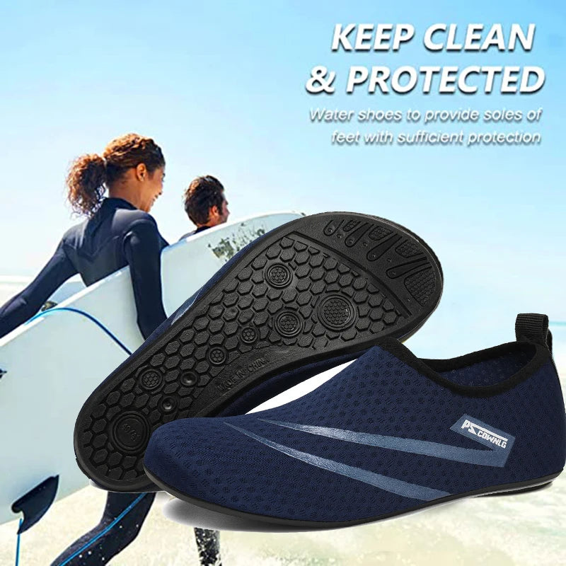Beach Sneaker Socks Women Beach Water Shoes Man Barefoot Yoga Shoes Quick-Drying Surfing Swimming Shoes Barefoot Water Skin Sock