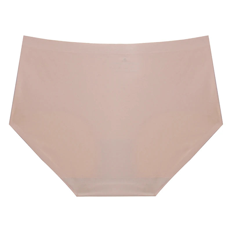 BZEL 6PCS/Set Women's Panties Seamless Female Underwear Plus Size Cozy Briefs Breathable Silk Satin Lingerie Hot Sale Underpants