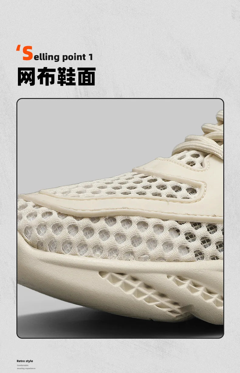 Casual Sneaker Men's Sandals Shoes for Men Soft and Comfortable Non-Slip Thick Bottom Wear-resistant Ventilate Flat Sandals