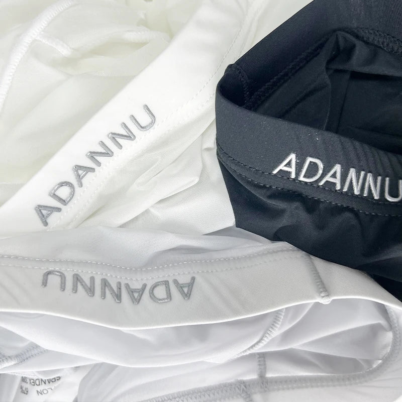 ADANNU Summer Ice Silk Men Underwear Sexy Transparent Gays Man Boxer Underpants Ultra-thin Sports Men's Panties Sissy Man Boxers