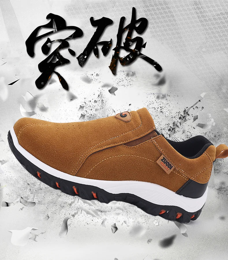 Men Hiking Shoes New Outdoor Casual Sneakers Comfortable Lightweight Shoes for Men Flats Large Sized 48 Walking Sneakers