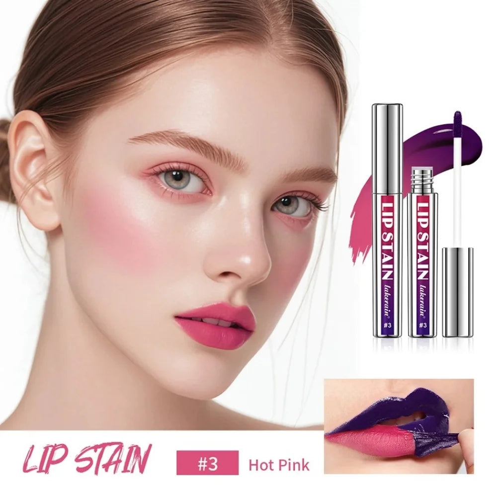 Waterproof Long Lasting Lip Inks Matte Lip Tint Peel Off Matte Lips Stick Liquid Lipstick Contour Tear-off Lips Stain Cosmetic
