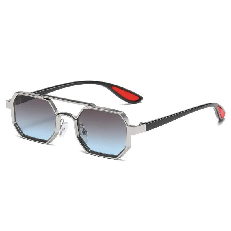Vintage Square Sunglasses for Men Steampunk Sunglasses Retro Women Punk Style Fashion Glasses Retro Shades Gafas De Sol Очки