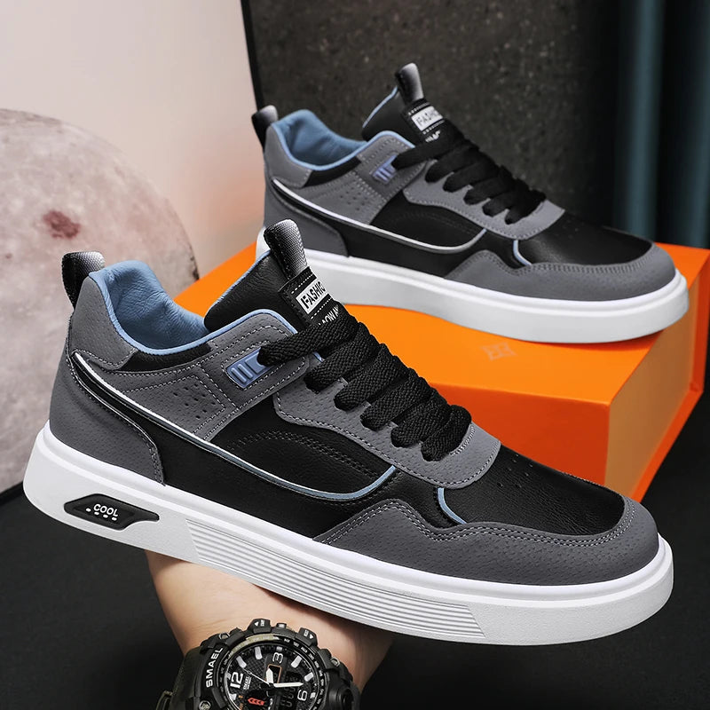 Large Four Seasons Breathable Lightweight Trendy Men's Casual Sports Shoes Skateboarding Shoes