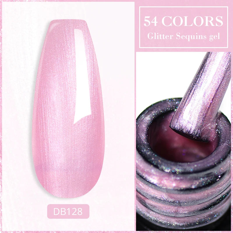 7ml Moonlight Magnetic Cat Eye Gel Nail Polish Grey Blue Red Black Autumn and Winter Nails Ultra Shine Soak Off UV Gel Nail Art