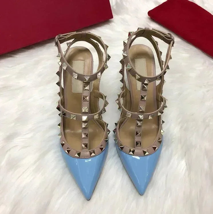 Woman Sandals Super High Heels Wedding Shoes for Women Women Sandals Designer Female Ladies Luxury Sexy Rivets