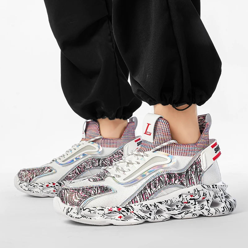 Men Sneakers Breathable Daily Wear Casual High Quality Outdoor Comfortable Training Mesh Running Shoes for Man