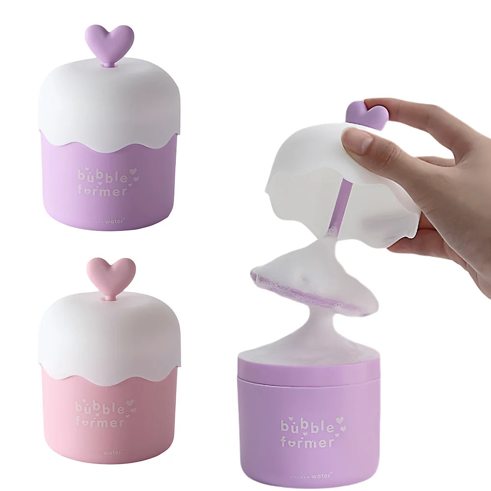 Foam Maker Bubble Skin Care Beauty Face Cleaning Foam Device Cup Bottle Cleanser Facial Makeup Remover Tool