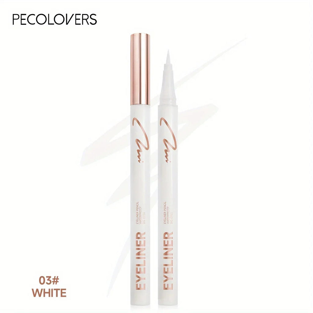 1 Pc Eyeliner Liquid Pen Waterproof Quick Drying Smooth Makeup Beauty Matte Eyeliner Stamp Eye Pencil