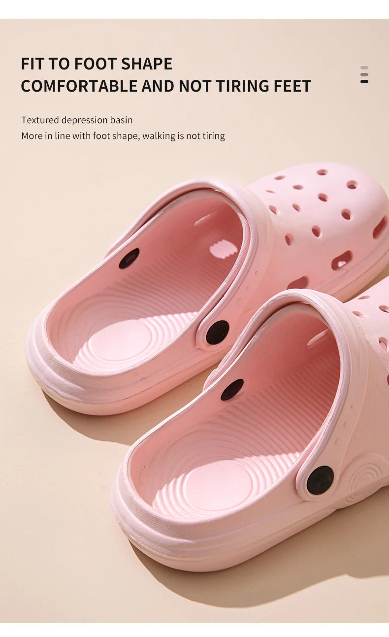 Cave shoes for women  new summer home decor  EVA anti slip beach wearing outdoor sandals women's garden shoes