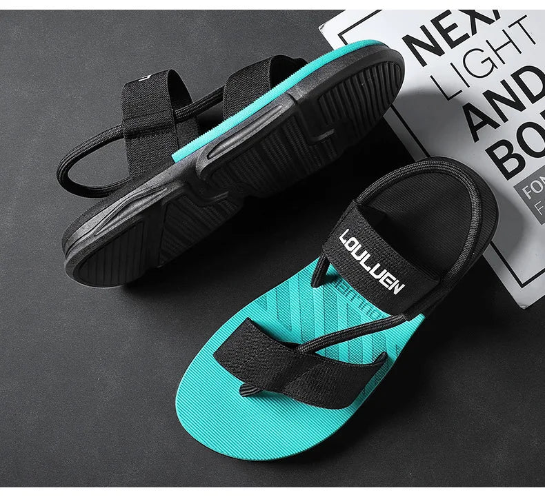 High Quality Brand Men sandals Summer Beach Flip Flops Men Fashion Breathable Casual Beach Men sandals Summer Outdoor