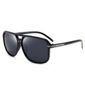Polarized Sunglasses Men Fashion Double Bridge Square Frame Sun Glasses Brand Designer Unisex Driving Goggles Gafas De Sol UV400